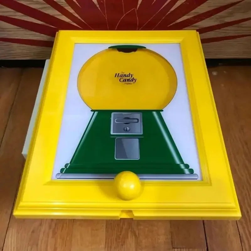 HappyCandyWorld™- Premium Candy Dispenser picture frame durable quality, easy to use, just turn the bottom button